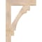 Ekena Millwork Merced Block Smooth Bracket, Douglas Fir, 5 1/2"W x 32"D x 44"H BKT06X32X44MRC05SDF - alternate 4